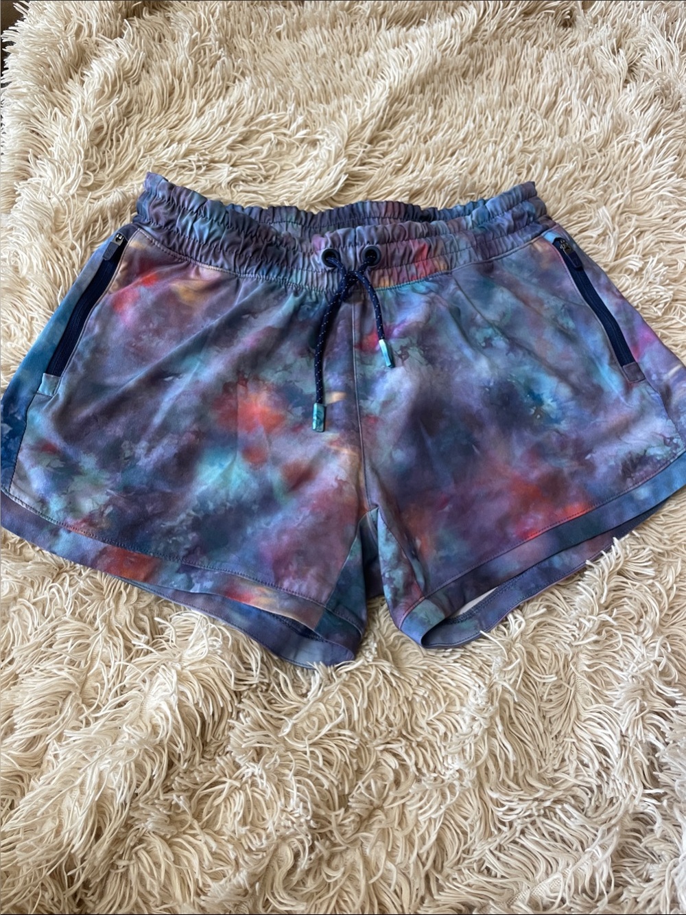 Athleta girls Tie-Dye Active Shorts - Multicolor